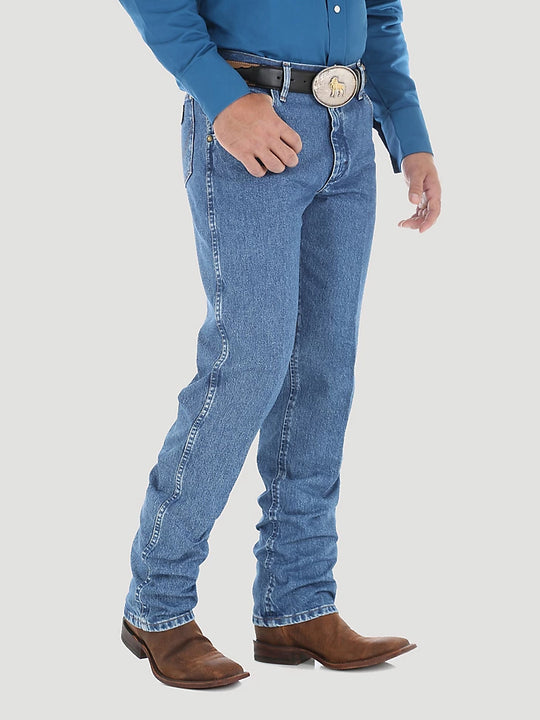 Jeans Wrangler Premium Performance taglio cowboy da uomo con vestibilità regolare - 47MWZSW 