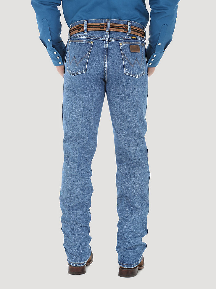 Jeans Wrangler Premium Performance taglio cowboy da uomo con vestibilità regolare - 47MWZSW 
