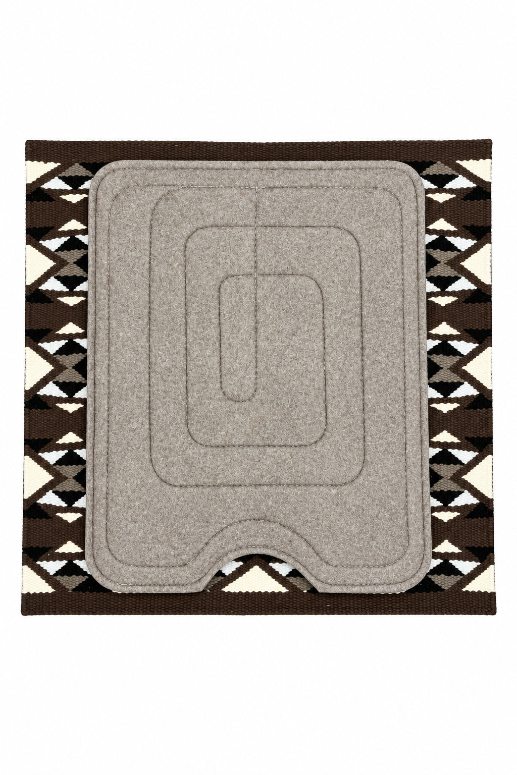HR Saddles & Tack Tejas Wool Felt Saddle Pad 3/4" Thickness 36"x34"