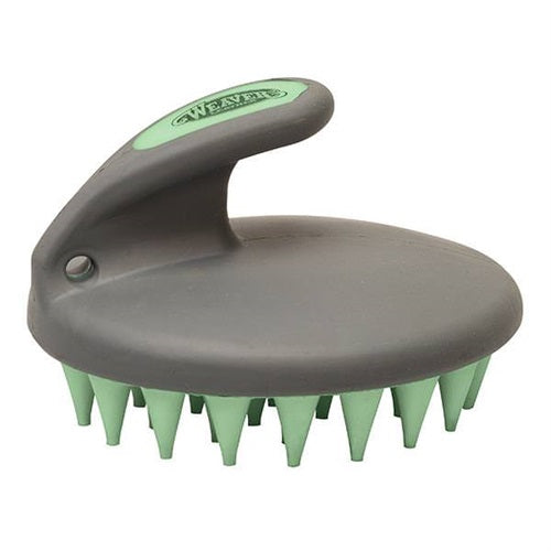 Weaver Palm Held Coarse Curry with Large Rubber Bristles