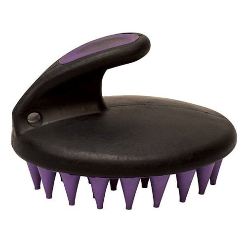 Weaver Palm Held Coarse Curry with Large Rubber Bristles