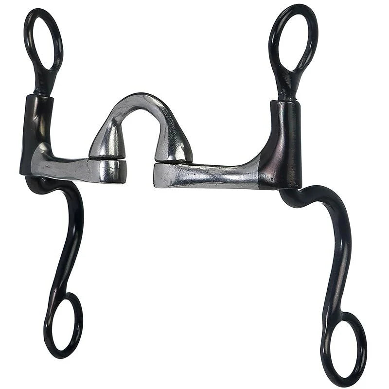 Dutton Bits Medium Round Top Correction Short S Cavalry Cheek A-TK7