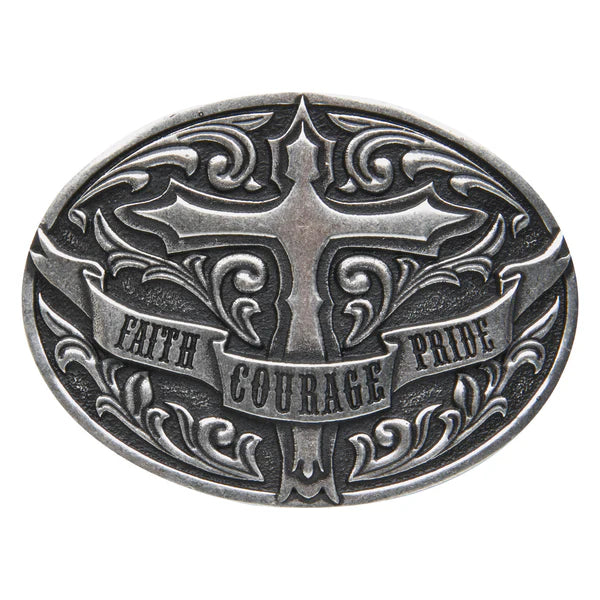 And West Faith, Courage, Pride Buckle - 586