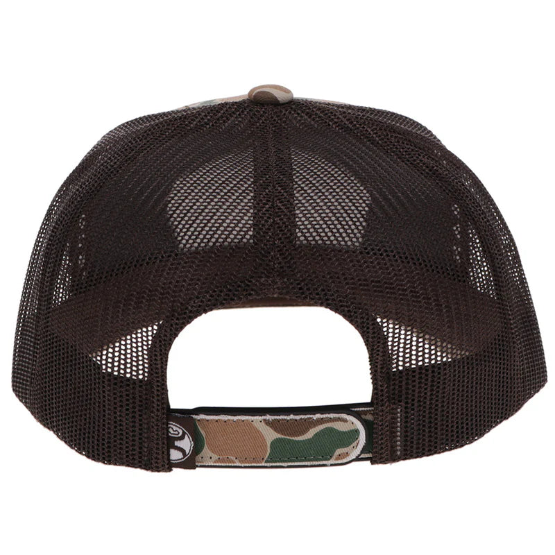 Hooey "Outfitters" Hat Camo/Brown w/Patch - 6026T-CABR