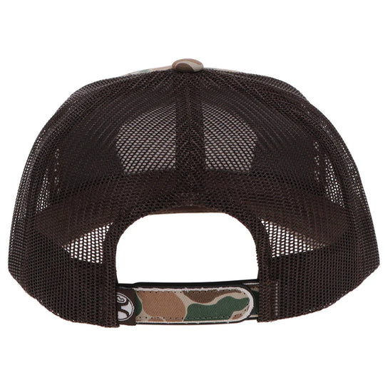 Hooey "Outfitters" Hat Camo/Brown w/Patch - 6026T-CABR