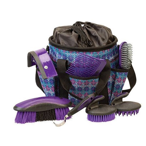 Weaver Purple Geo Grooming Kit