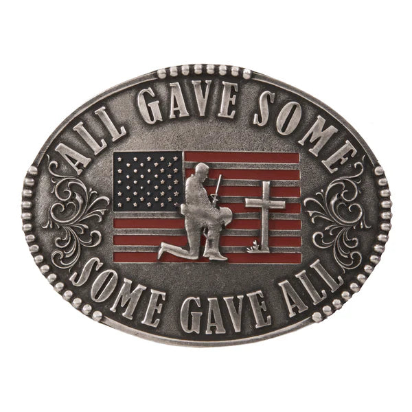 And West All Gave Some, Some Gave All Buckle - 623-02