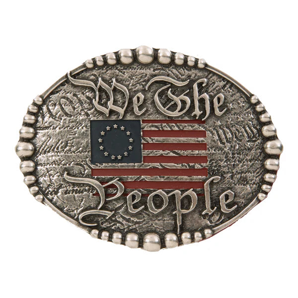 And West We The People with Flag Buckle - 628-02