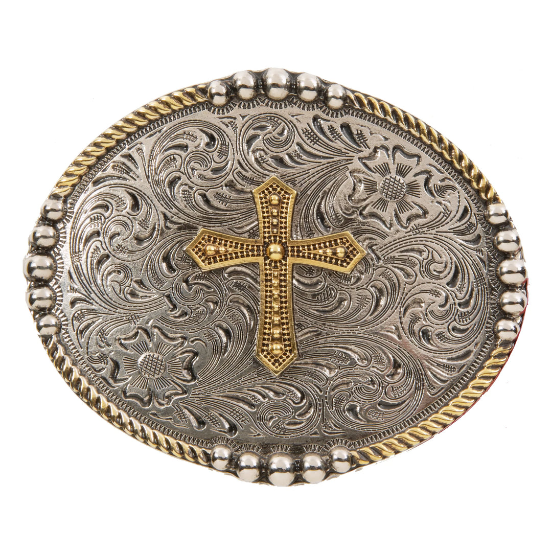 And West Bead and Rope Edge with Cross Buckle - 629-00