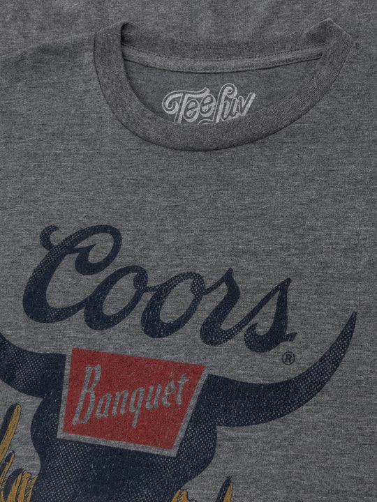 Tee Luv Coors Banquet Rodeo Desert T-Shirt - 73205