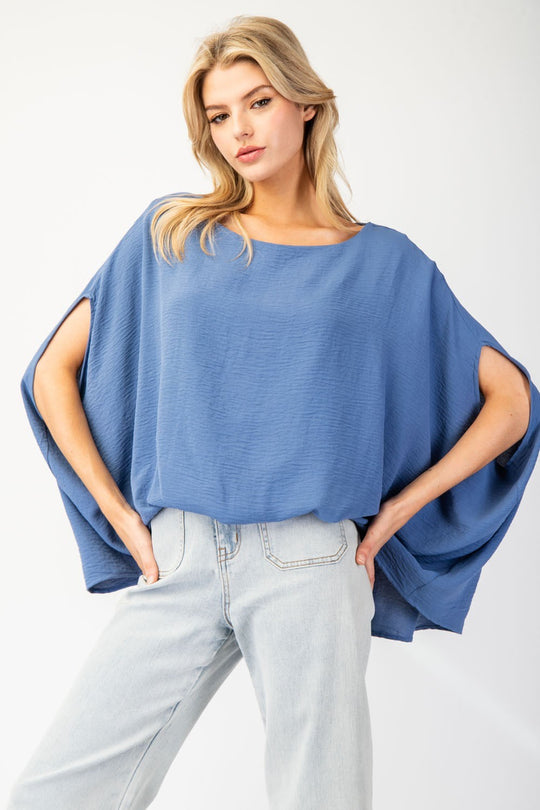 Ladies EESOME Solid Dolman Sleeve Top - TK54530