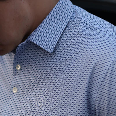 Men's Cowboy Country Club Agave Polo