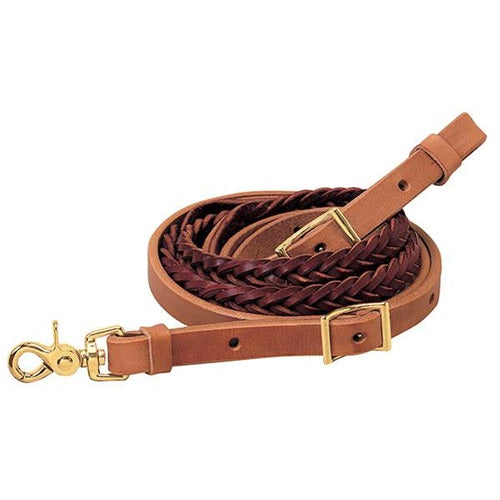 Weaver 5-Plait Braided Roper Rein 3/4" x 7'