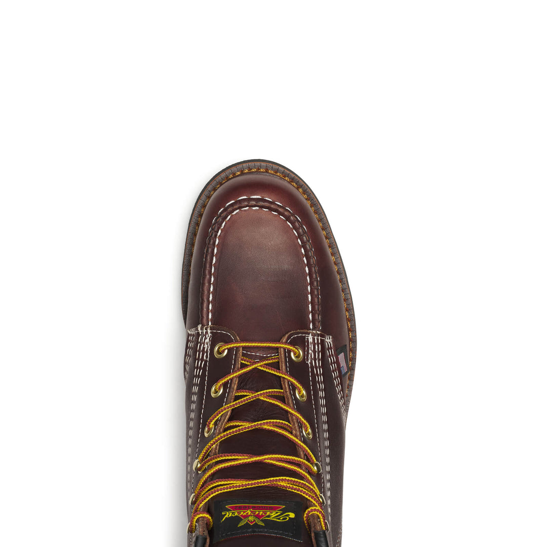 Men's Thorogood American Heritage - 6" Black Walnut Moc Toe with Black Wedge - 814-4266