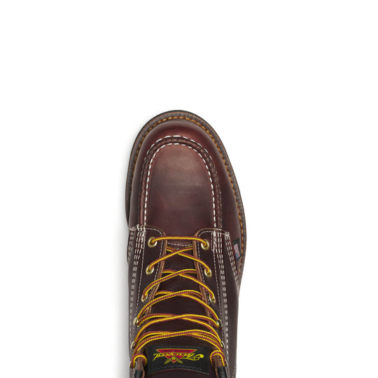 Men's Thorogood American Heritage - 6" Black Walnut Moc Toe with Black Wedge - 814-4266