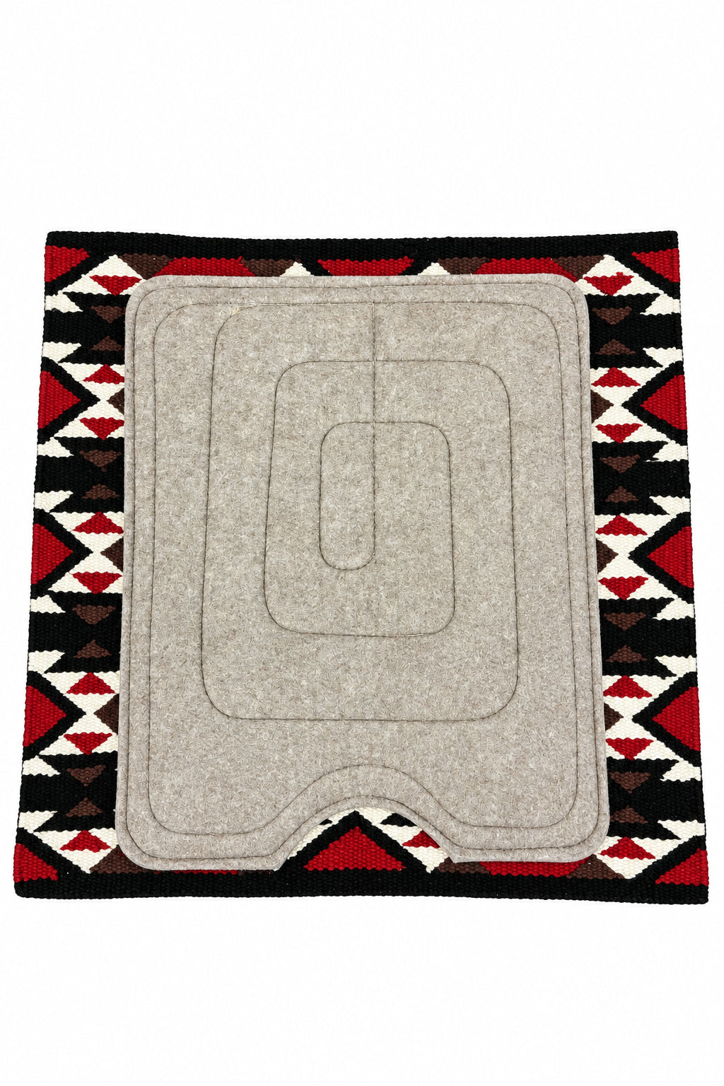 HR Saddles & Tack Tejas Wool Felt Saddle Pad 3/4" Thickness 36"x34"