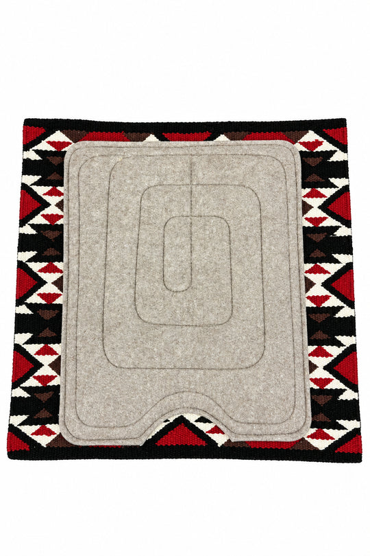 HR Saddles & Tack Tejas Wool Felt Saddle Pad 3/4" Thickness 36"x34"