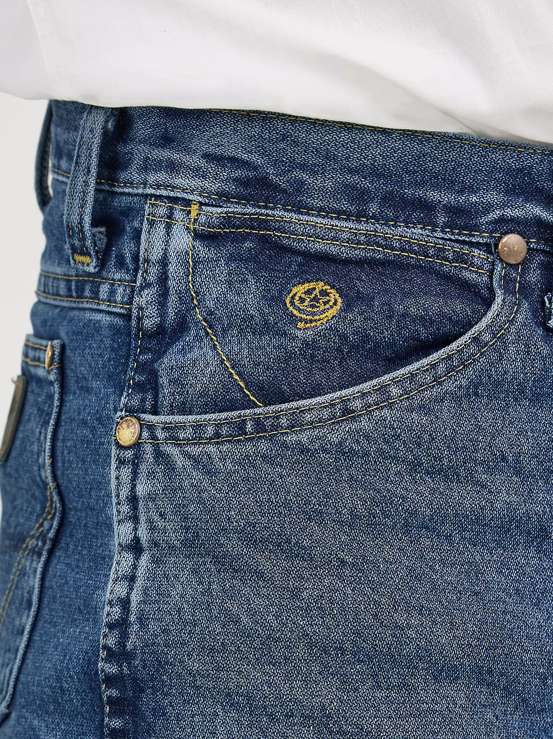 Men's George Strait Cowboy Cut Slim Fit Heavy Dark Stone Wash - 936GSHD