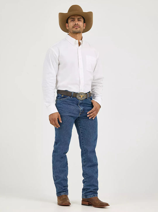 Men's George Strait Cowboy Cut Slim Fit Heavy Dark Stone Wash - 936GSHD