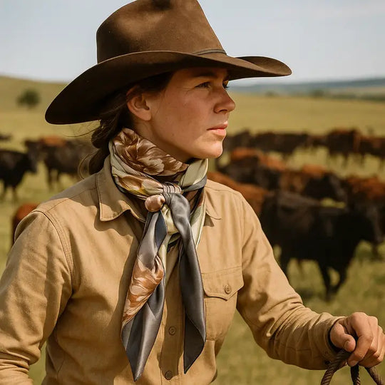 Rodeo Drive Field of Wild Flowers Wild Rag/Scarf - WR111