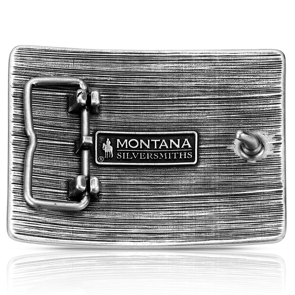 Montana Silversmiths Relentless Ride Buckle - A1101P