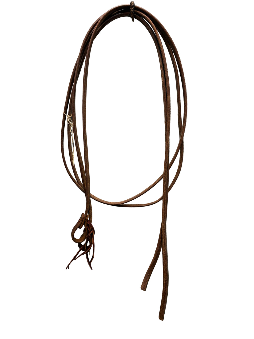 HR Saddles & Tack Premium 8 foot Oiled Harness Weighted Split Reins