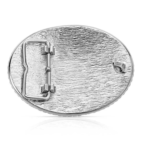 Montana Silversmiths Rope and Barbed Wire Longhorn Classic Impressions Attitude Buckle - A550S