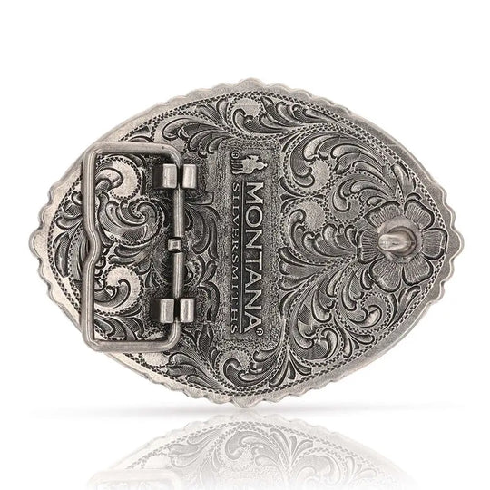 Montana Silversmiths Pain Is Temporary Bull Riding Attitude Buckle - A829