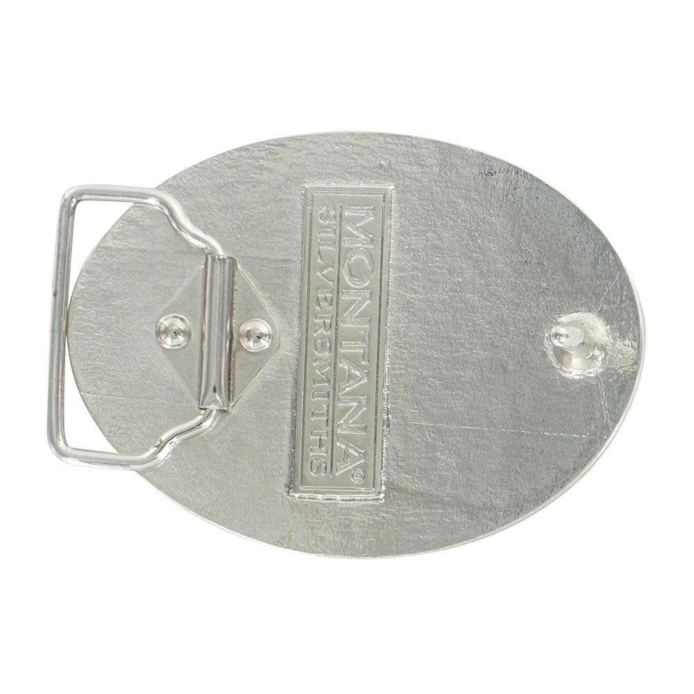 Montana Silversmiths Grand Mexican Flag Attitude Buckle - A855