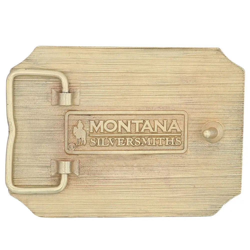 Montana Silversmiths Patriot Christian Cowboy Attitude Buckle - A864C