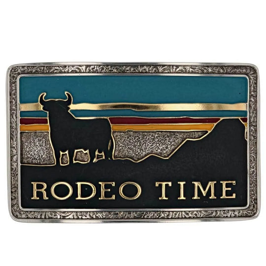 Montana Silversmith Rodeo Time Southwestern Attitude Belt Buckle - A919DB
