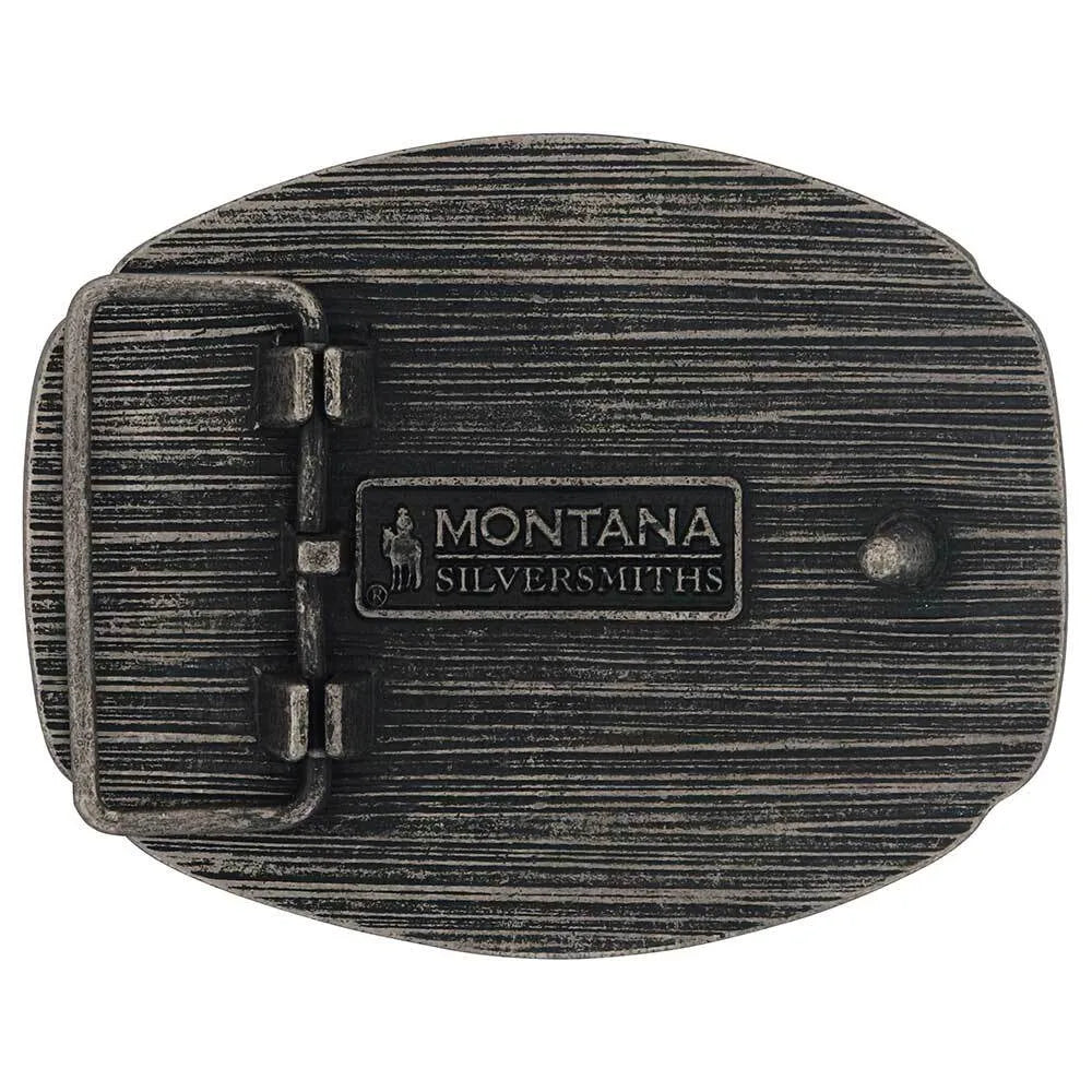 Montana Silversmiths Longhorn Soul Attitude Buckle - A993S