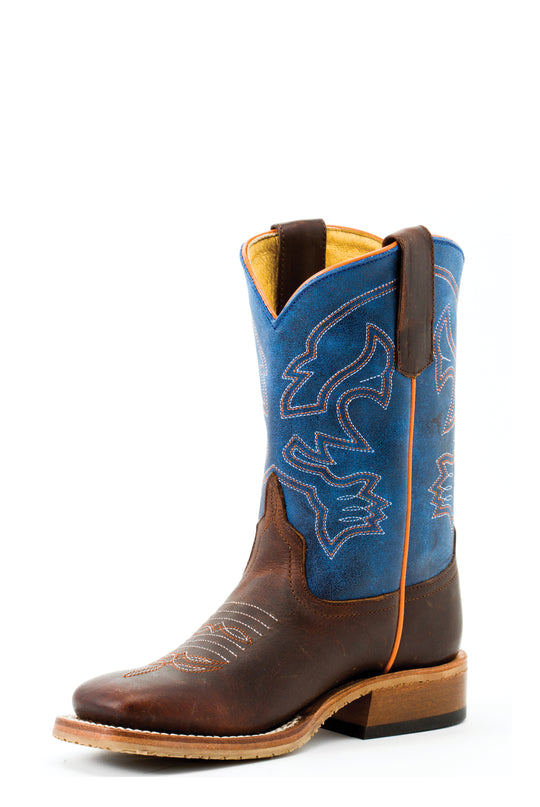Kid's Anderson Bean Toast Bison with Blue Mad Dog Tops - ABK3000