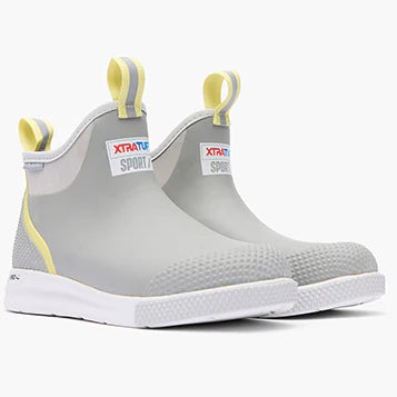 Ladies XTRATUF 6" Grey Ankle Deck Boot Sport - ADSW108