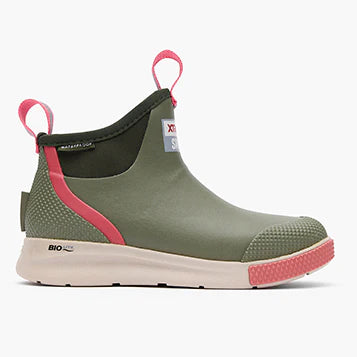 Ladies XTRATUF 6" Olive Ankle Deck Boot Sport - ADSW302