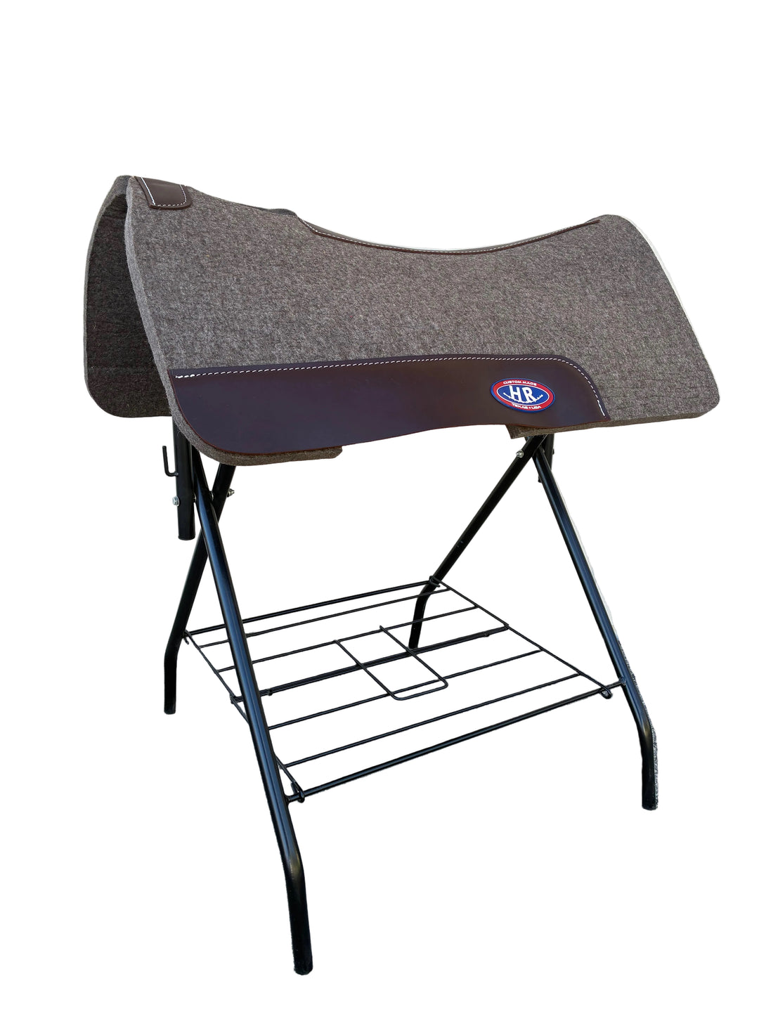HR Saddles & Tack Gray Felt Saddle Pad 1" Thickness 32"x32"