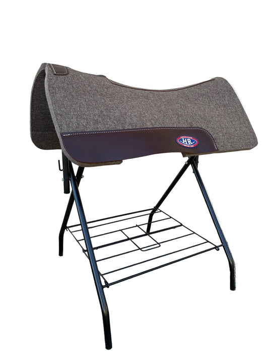 HR Saddles & Tack Gray Felt Saddle Pad 1" Thickness 32"x32"