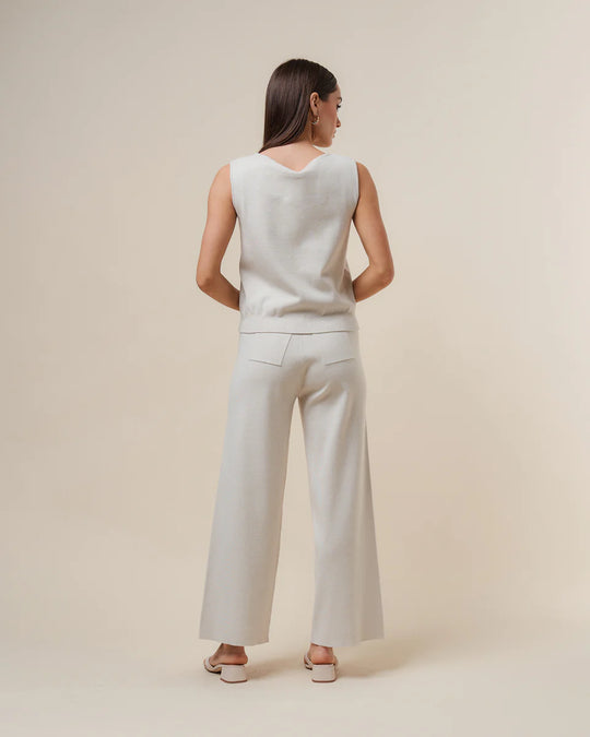 Ladies Able Pocket Knit Top - AT3202