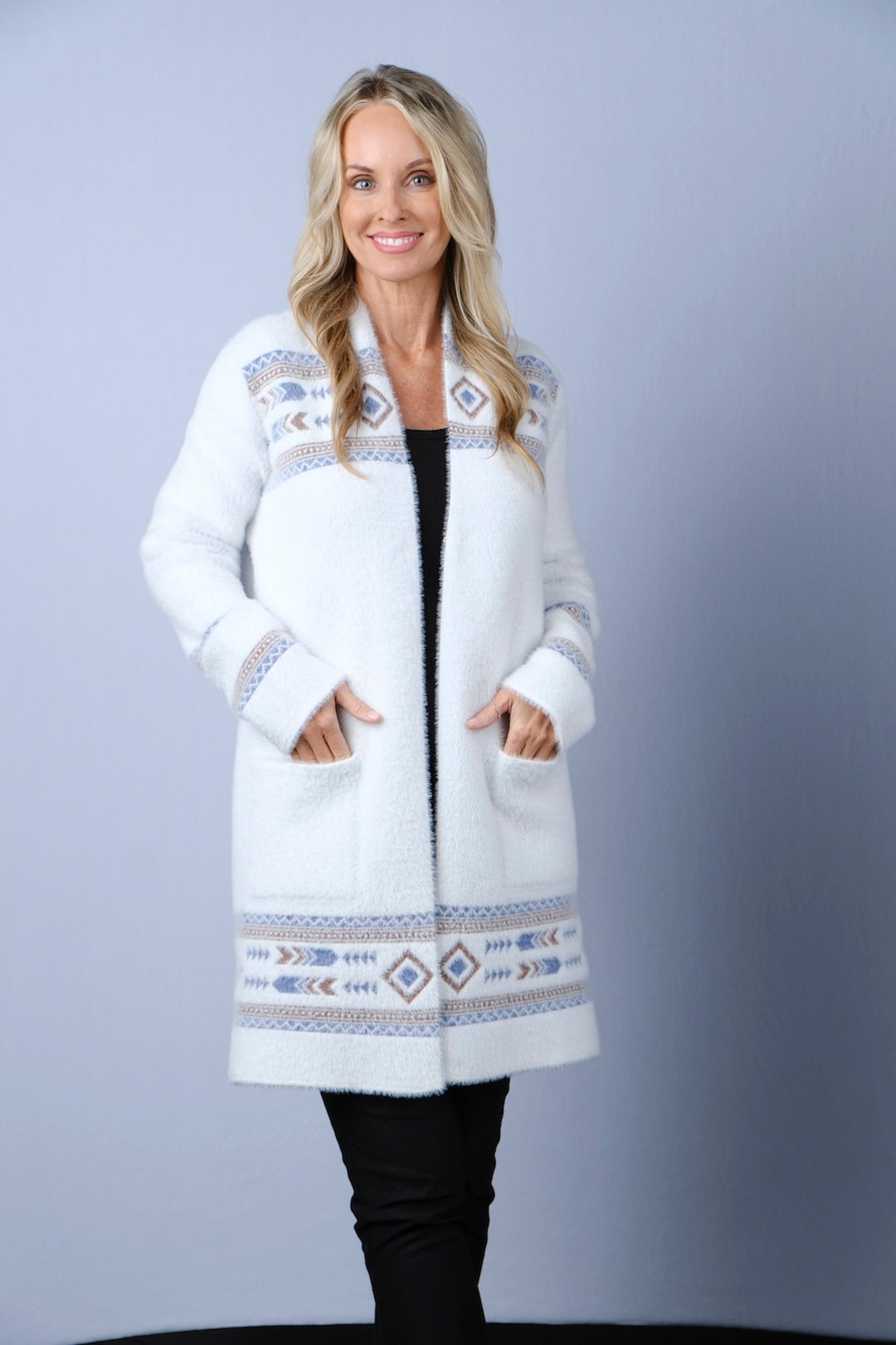 Ladies Venario Angie Long Sweater