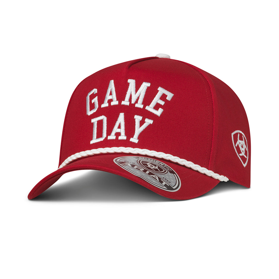 Ariat Cap Snap Back Game Day Red and White - A300097572