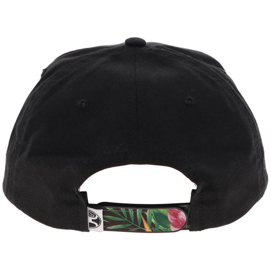 Hooey Bad Company Hat Black w/Floral - BC003T-BKFL