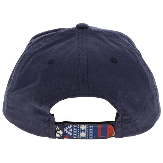 Hooey Bad Company Hat Navy/Aztec - BC003T-NVAZ