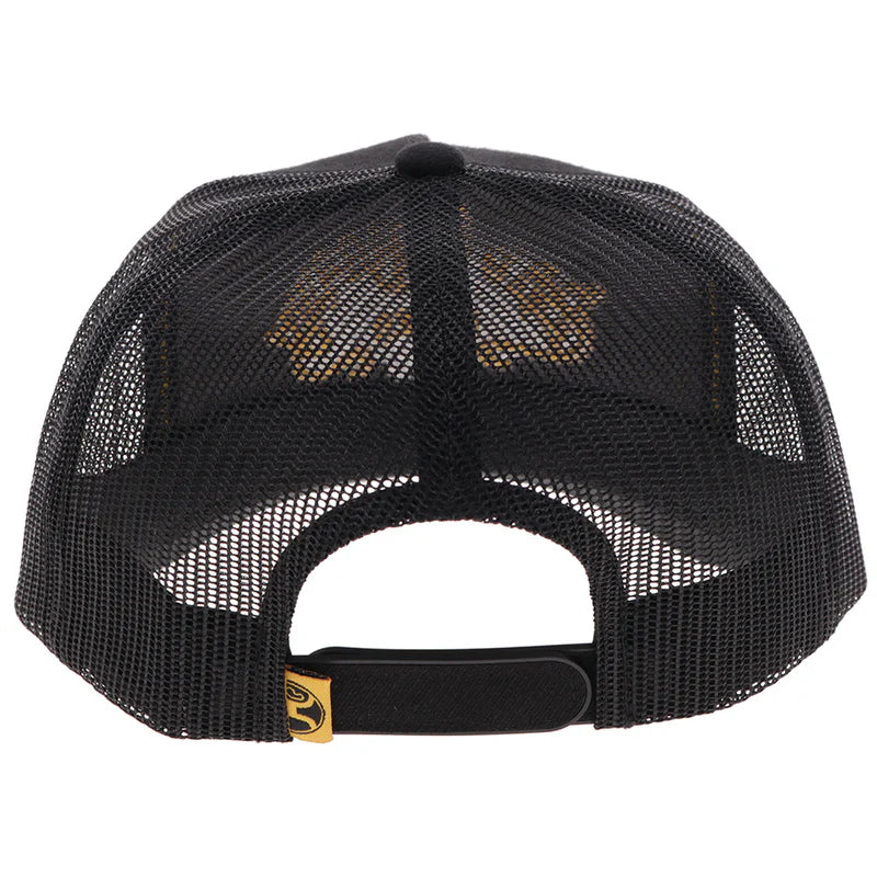 Hooey Bad Company Hat Black w/Yellow & White Logo - BC005T-BK