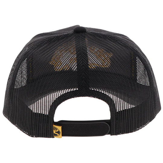 Hooey Bad Company Hat Black w/Yellow & White Logo - BC005T-BK
