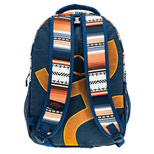 Hooey "Recess" Backpack Navy Blue w/Serape - BP071BLSP
