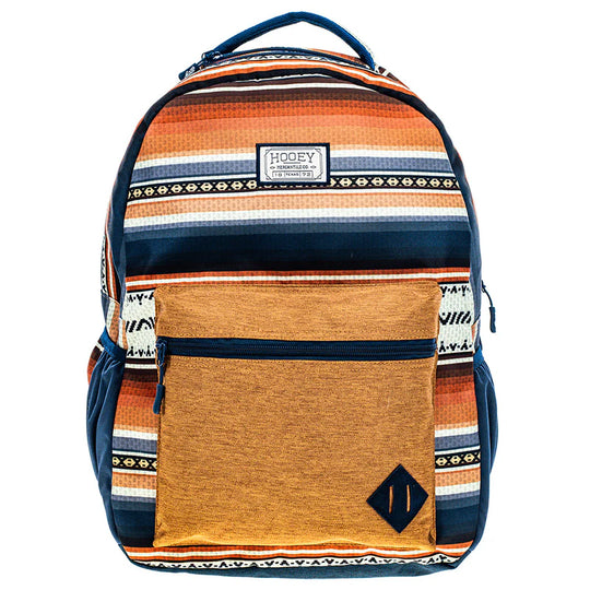 Hooey "Recess" Backpack Navy Blue w/Serape - BP071BLSP