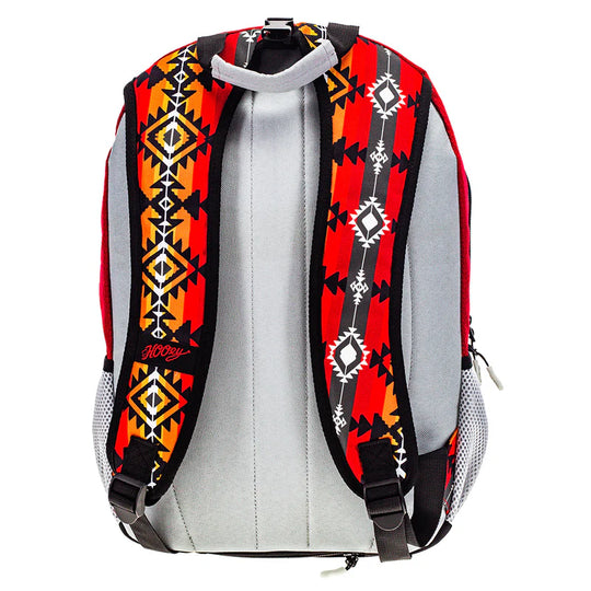 Hooey "Rockstar" Backpack Red & Grey - BP072RDGY