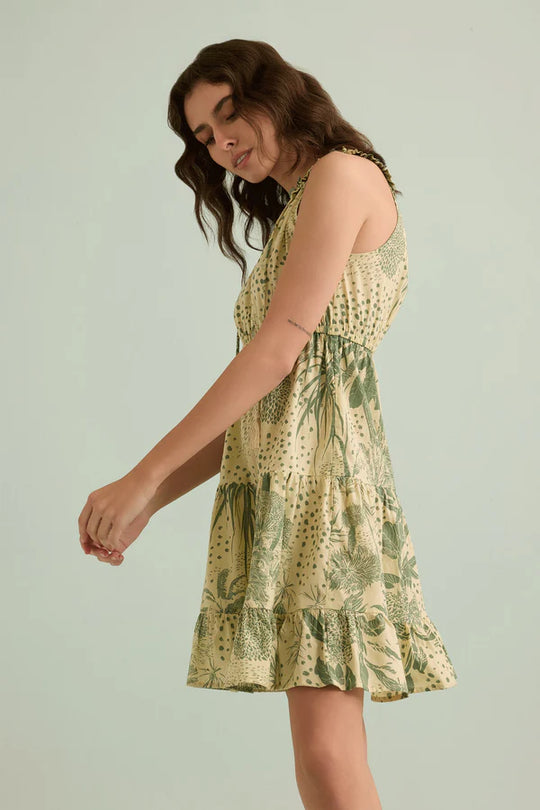 Bohera Fionas Floral ALine Dress - BSE-11109