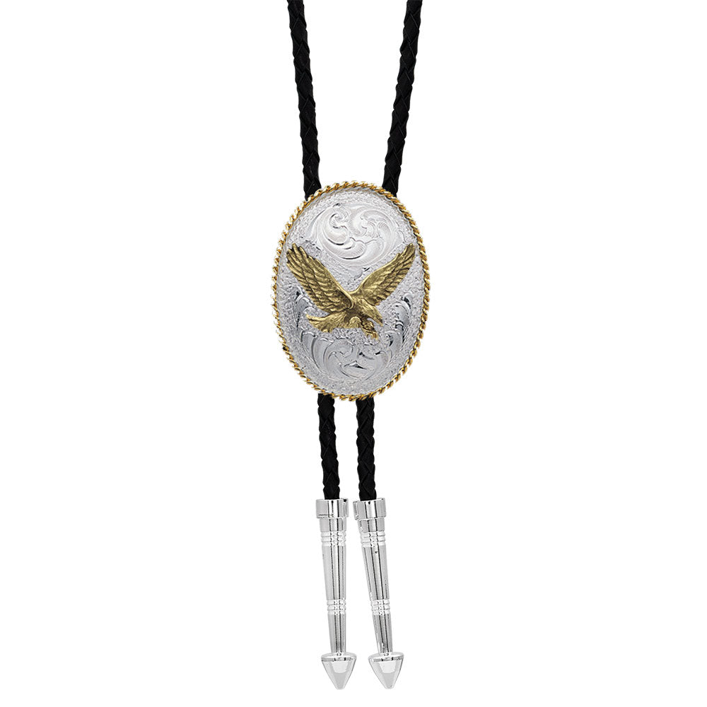 Montana Silversmiths Eagle Bolo Tie - BT6