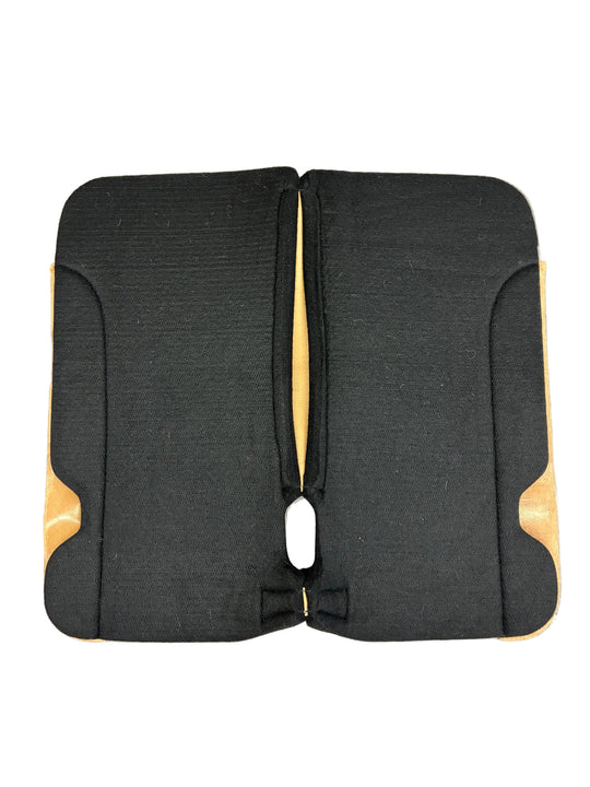 HR Saddles & Tack Black Felt Contour Saddle Pad 1" Thickness 32"x32"